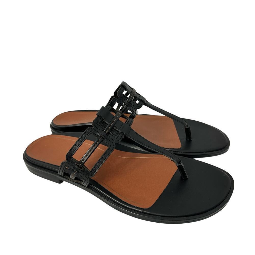 Vionic Black and Brown Women Sandals